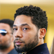 Jussie Smollett after a court appearance in Chicago, March 26, 2019. Prosecutors’ decision to drop all of his felony disorderly conduct charges has lawyers in the case of woman facing a similar charge asking why prosecutors want to treat her differently.